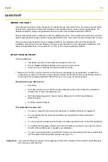 Preview for 7 page of Parker AC30 series Safety & Quickstart Booklet