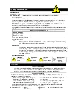 Preview for 5 page of Parker AC30 series Technical Manual