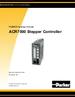 Parker ACR7000 Series Hardware Manual preview