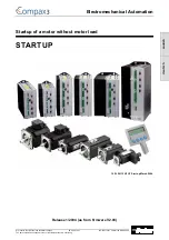 Parker Compax3 Fluid T40 Start-Up preview