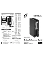 Parker E-DC Quick Reference Manual preview
