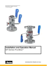 Parker EP Series Pro-Bloc Installation And Operation Manual preview