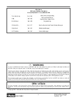 Preview for 2 page of Parker ET Series Maintenance Instructions & Parts List