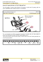 Preview for 34 page of Parker F11 series Service Spare Parts List