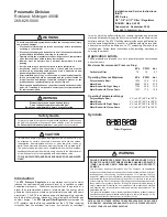 Preview for 18 page of Parker F31 Installation & Service Instructions Manual