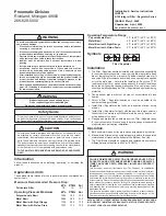 Preview for 20 page of Parker F31 Installation & Service Instructions Manual