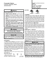 Preview for 30 page of Parker F31 Installation & Service Instructions Manual