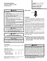 Preview for 36 page of Parker F31 Installation & Service Instructions Manual