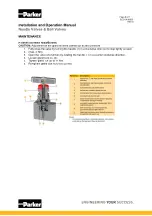 Предварительный просмотр 6 страницы Parker H Series Installation And Operation Manual