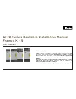 Предварительный просмотр 3 страницы Parker LINKnet AC30P Hardware Installation Manual