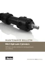 Parker MA3 Series Maintenance Bulletin preview