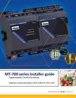 Parker MT-700 Series Installer'S Manual preview