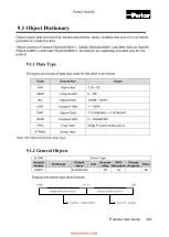 Предварительный просмотр 205 страницы Parker P Series User Manual