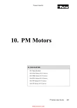 Предварительный просмотр 283 страницы Parker P Series User Manual