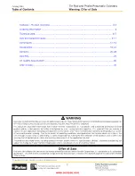 Предварительный просмотр 2 страницы Parker P1F Manual