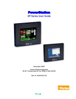 Предварительный просмотр 1 страницы Parker PowerStation XP Series User Manual