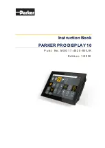 Parker Pro Display 10 Instruction Book предпросмотр