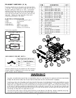 Preview for 4 page of Parker XLT Series Maintenance Instructions & Parts List