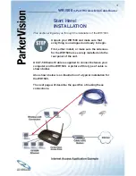 Preview for 3 page of ParkerVision WR1500 Quick Start Manual