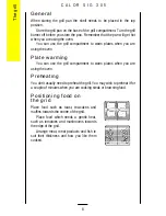 Preview for 8 page of Parkinson Cowan CALOR SIG 305 Owner'S Handbook Manual