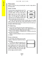 Preview for 12 page of Parkinson Cowan CALOR SIG 305 Owner'S Handbook Manual