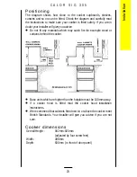 Preview for 23 page of Parkinson Cowan CALOR SIG 305 Owner'S Handbook Manual