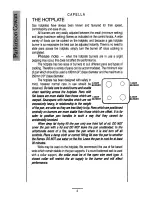 Preview for 6 page of Parkinson Cowan CAPELLA Instruction Book