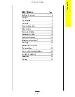 Preview for 3 page of Parkinson Cowan CSIG 316 Installation Instructions Manual