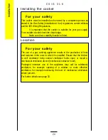 Preview for 24 page of Parkinson Cowan CSIG 316 Installation Instructions Manual