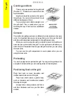 Предварительный просмотр 8 страницы Parkinson Cowan CSIG 511 Operating And Installation Instructions