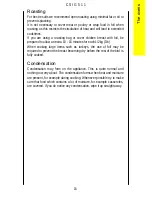 Предварительный просмотр 15 страницы Parkinson Cowan CSIG 511 Operating And Installation Instructions