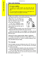 Предварительный просмотр 28 страницы Parkinson Cowan CSIG 511 Operating And Installation Instructions