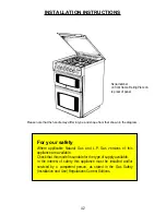 Предварительный просмотр 42 страницы Parkinson Cowan CSIG 511 Operating And Installation Instructions