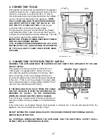 Предварительный просмотр 47 страницы Parkinson Cowan CSIG 511 Operating And Installation Instructions