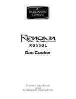 Parkinson Cowan Renown RG55GL Owner'S And Installation Manual preview