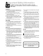 Preview for 2 page of Parkinson Cowan SIG 224 Operating And Installation Instructions