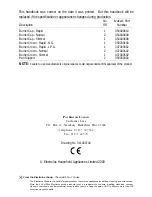 Предварительный просмотр 52 страницы Parkinson Cowan SIG 400 Operating And Installation Instructions