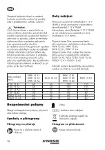 Preview for 78 page of Parkside Performance PBSPA 12 C3 Translation Of The Original Instructions