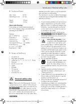 Preview for 7 page of Parkside 109802 Operation And Safety Notes Translation Of Original Operation Manual