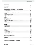 Предварительный просмотр 5 страницы Parkside 1200 A1 Operation And Safety Notes