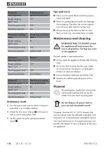 Предварительный просмотр 11 страницы Parkside 288077 Instructions Manual