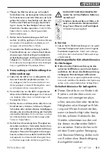 Preview for 9 page of Parkside 301845 Translation Of The Original Instructions