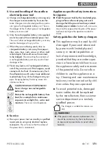 Preview for 21 page of Parkside 301845 Translation Of The Original Instructions