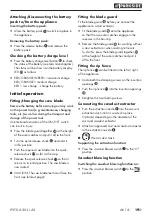 Preview for 23 page of Parkside 301845 Translation Of The Original Instructions