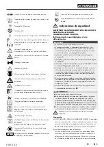 Preview for 10 page of Parkside 352083 2007 Original Instructions Manual