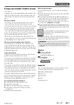 Preview for 58 page of Parkside 352083 2007 Original Instructions Manual