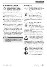 Предварительный просмотр 17 страницы Parkside 356347 2004 Original Instructions Manual