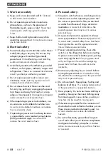 Предварительный просмотр 26 страницы Parkside 356347 2004 Original Instructions Manual