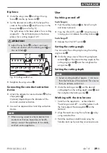 Предварительный просмотр 33 страницы Parkside 356347 2004 Original Instructions Manual