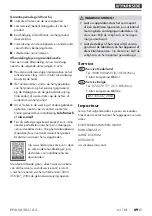 Preview for 73 page of Parkside 356347 2004 Original Instructions Manual